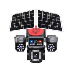4G Güneş Enerjili PTZ Güvenlik Kamerası 12MP 4 Lens PIR İnsan Algılama IP66 4G Güneş Enerjili PTZ Güvenlik Kamerası 12MP 4 Lens PIR İnsan Algılama IP66