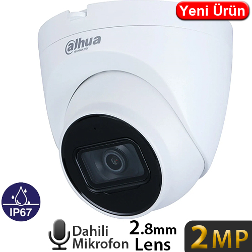 Dahua IPC-HDW1230V-SA-0280B 2MP Starlight ip Kamera