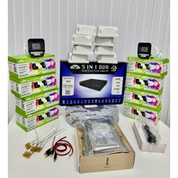 Phoenix-Cam 8 Kameralı 8 LED Gece Görüşlü Güvenlik Kamera Seti