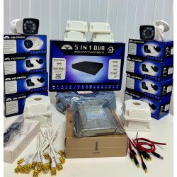 Phoenix-Cam 2 MP 8 Kameralı Standart Kamera Seti 